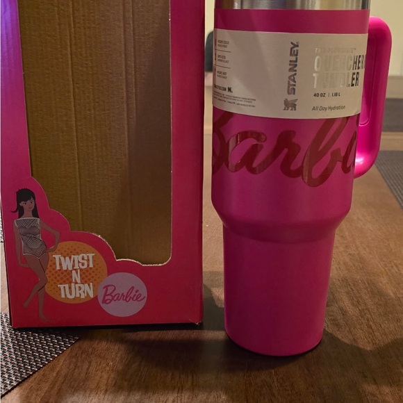 Stanley Barbie Pink and Ken Black Tumbler Set - Picture 9 of 9